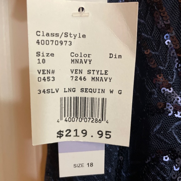 R & M Richards evening gown - Picture 3 of 3